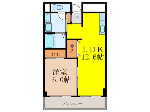 ラフィネ淀川の物件間取画像